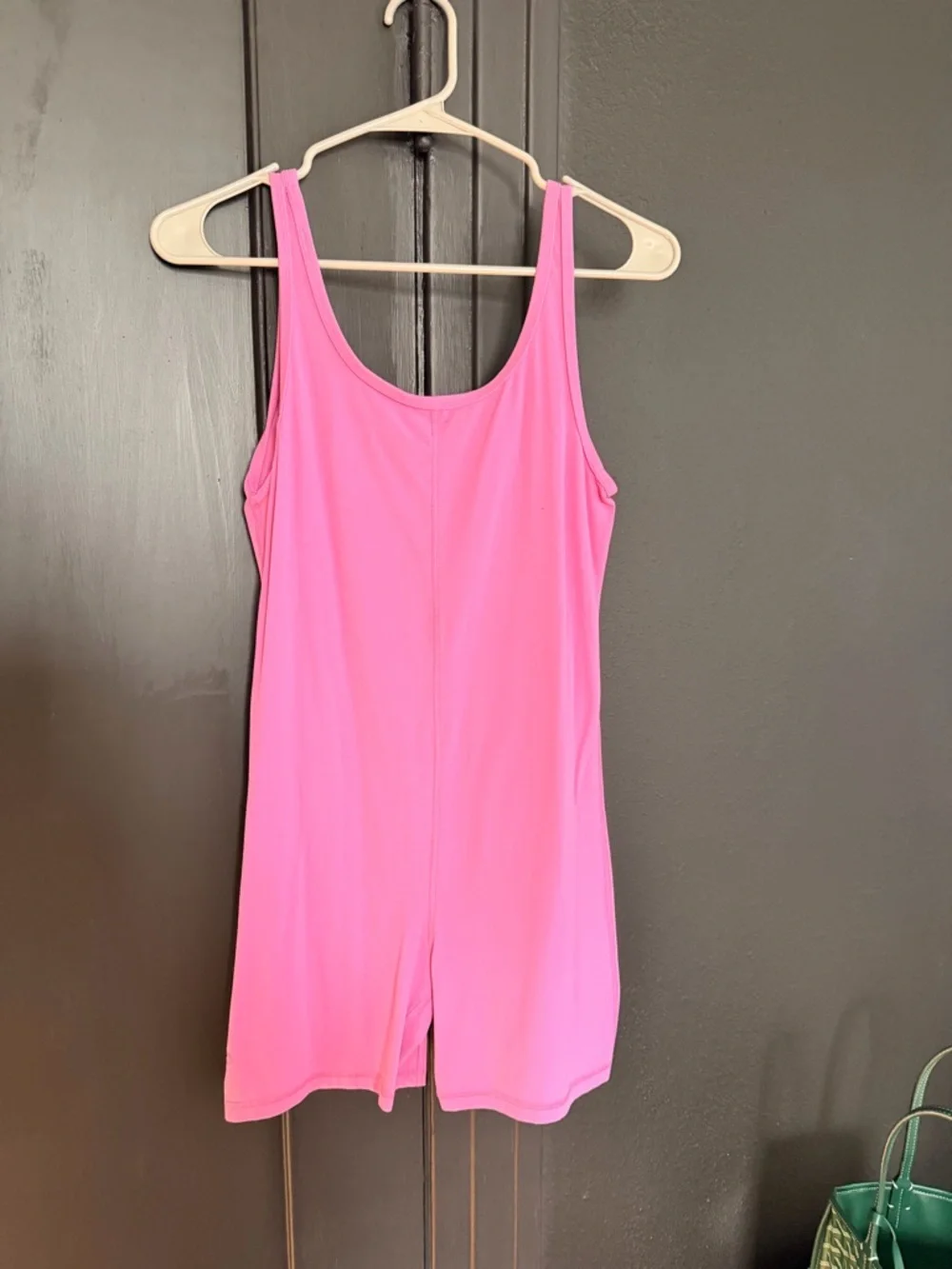 Aritzia Hot Pink Sleeveless Romper - Picture 2 of 4